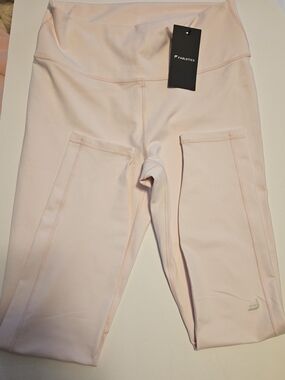 Fabletics Girls' High-Waisted Pink Leggings